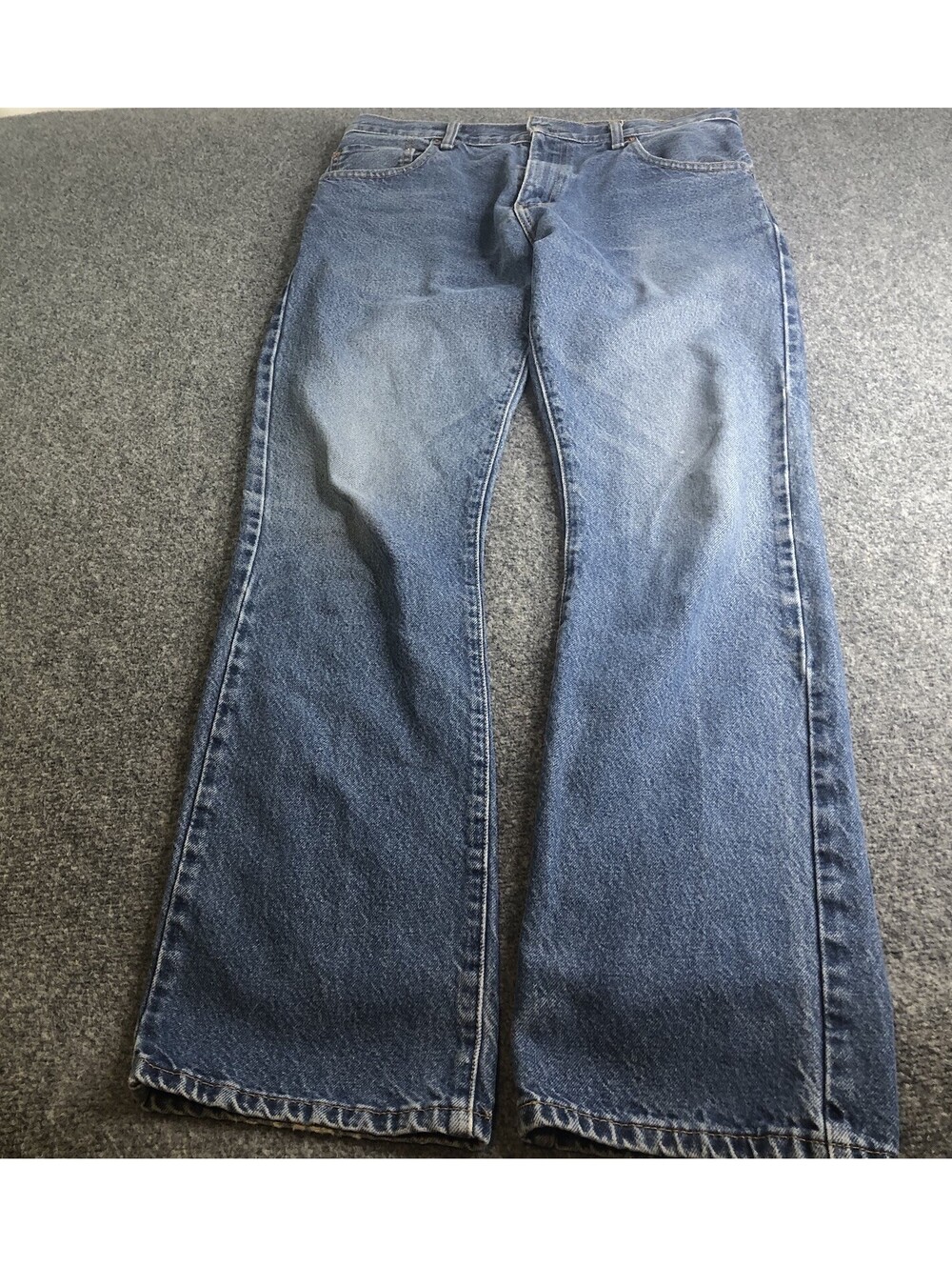 Vintage Levis Jeans Mens 32x32 Blue Denim 517 Bootcut Western Y2K Cowboy
